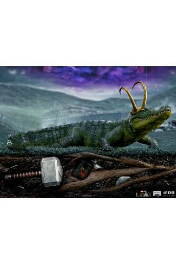 Loki Art Scale Statue 1/10 Alligator 15 cm