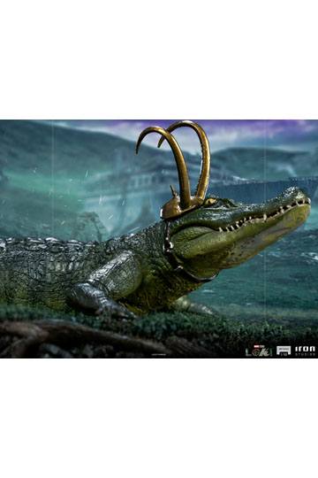 Loki Art Scale Statue 1/10 Alligator 15 cm