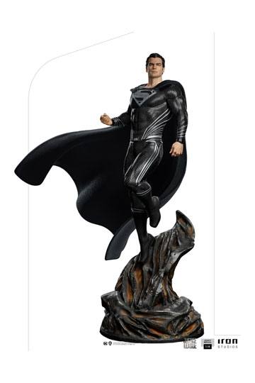 Zack Snyder's Justice League Art Scale Statue 1/4 Superman Black Suit 69 cm