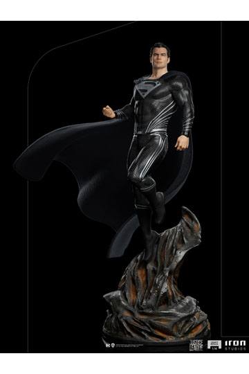 Zack Snyder's Justice League Art Scale Statue 1/4 Superman Black Suit 69 cm
