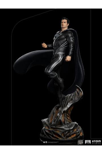Zack Snyder's Justice League Art Scale Statue 1/4 Superman Black Suit 69 cm