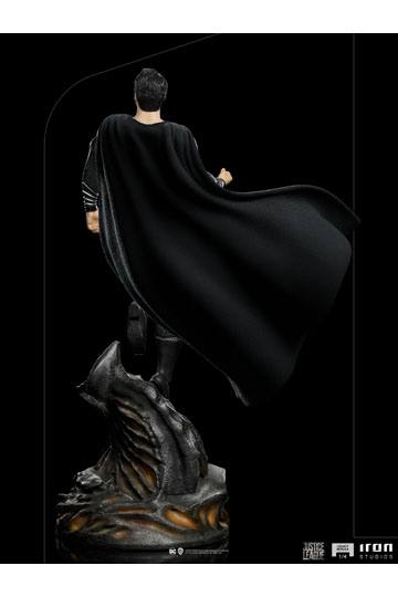 Zack Snyder's Justice League Art Scale Statue 1/4 Superman Black Suit 69 cm