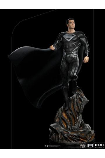 Zack Snyder's Justice League Art Scale Statue 1/4 Superman Black Suit 69 cm