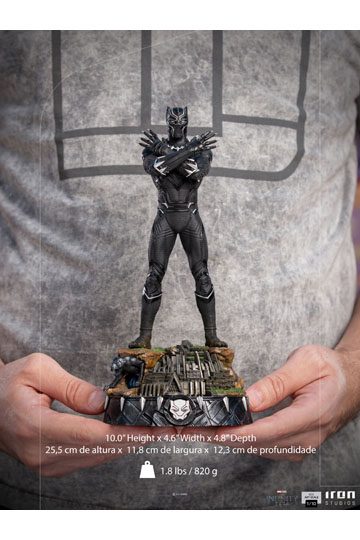 The Infinity Saga Art Scale Statue 1/10 Black Panther Deluxe 25 cm