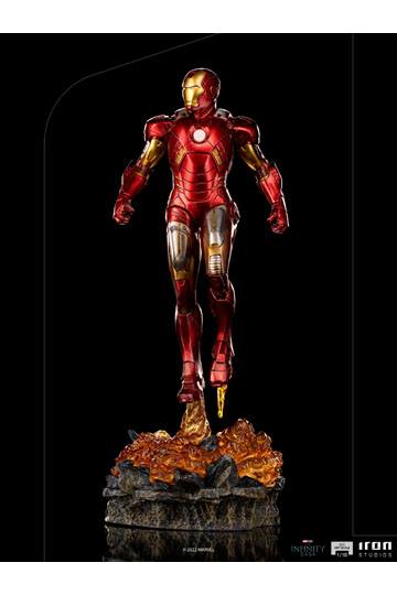 The Infinity Saga BDS Art Scale Statue 1/10 Iron Man Battle of NY 28 cm