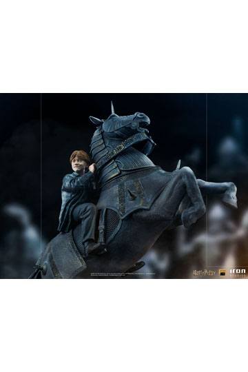 Harry Potter Deluxe Art Scale Statue 1/10 Ron Weasley at the Wizard Chess 35 cm