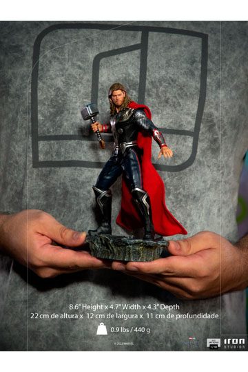 The Infinity Saga BDS Art Scale Statue 1/10 Thor Battle of NY 22 cm