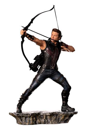The Infinity Saga BDS Art Scale Statue 1/10 Hawkeye Battle of NY 23 cm