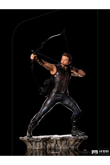 The Infinity Saga BDS Art Scale Statue 1/10 Hawkeye Battle of NY 23 cm
