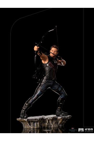 The Infinity Saga BDS Art Scale Statue 1/10 Hawkeye Battle of NY 23 cm