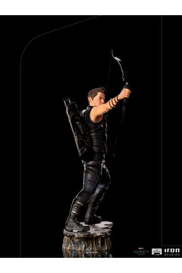The Infinity Saga BDS Art Scale Statue 1/10 Hawkeye Battle of NY 23 cm