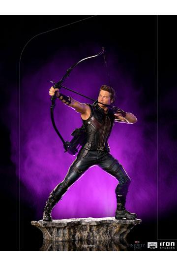 The Infinity Saga BDS Art Scale Statue 1/10 Hawkeye Battle of NY 23 cm