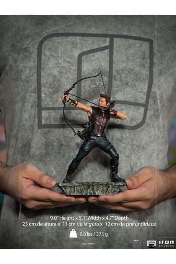 The Infinity Saga BDS Art Scale Statue 1/10 Hawkeye Battle of NY 23 cm