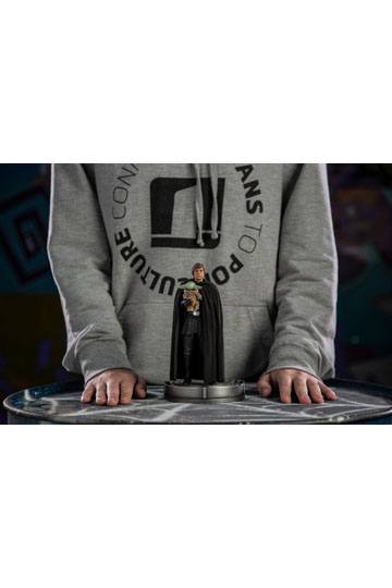 Star Wars The Mandalorian Art Scale Statue 1/10 Luke Skywalker and Grogu 21 cm