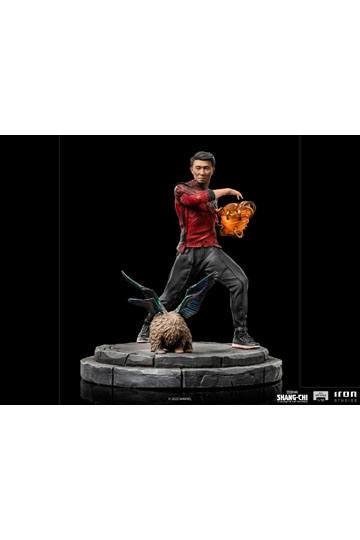 Shang-Chi and the Legend of the Ten Rings BDS Art Scale Statue 1/10 Shang-Chi & Morris 19 cm