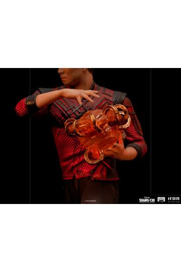 Shang-Chi and the Legend of the Ten Rings BDS Art Scale Statue 1/10 Shang-Chi & Morris 19 cm