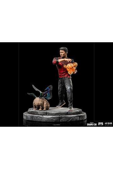 Shang-Chi and the Legend of the Ten Rings BDS Art Scale Statue 1/10 Shang-Chi & Morris 19 cm