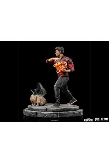 Shang-Chi and the Legend of the Ten Rings BDS Art Scale Statue 1/10 Shang-Chi & Morris 19 cm