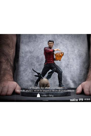 Shang-Chi and the Legend of the Ten Rings BDS Art Scale Statue 1/10 Shang-Chi & Morris 19 cm