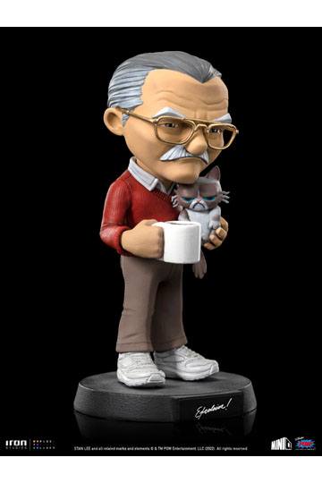 Stan Lee Mini Co. PVC Figure Stan Lee with Grumpy Cat 14 cm