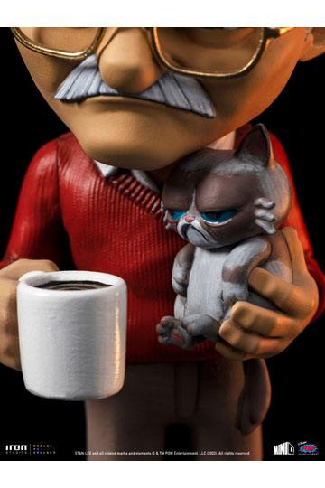 Stan Lee Mini Co. PVC Figure Stan Lee with Grumpy Cat 14 cm