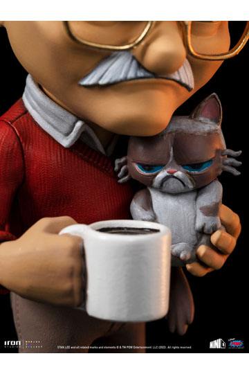Stan Lee Mini Co. PVC Figure Stan Lee with Grumpy Cat 14 cm