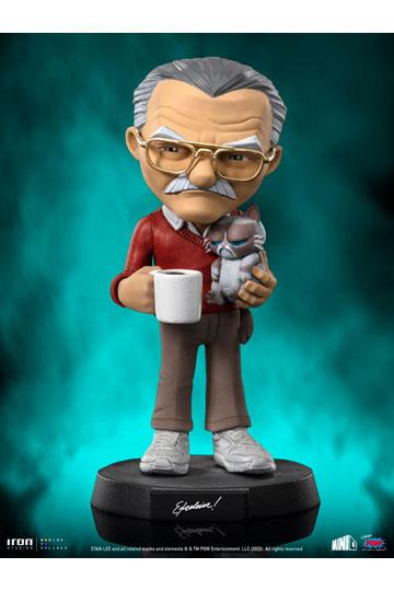 Stan Lee Mini Co. PVC Figure Stan Lee with Grumpy Cat 14 cm