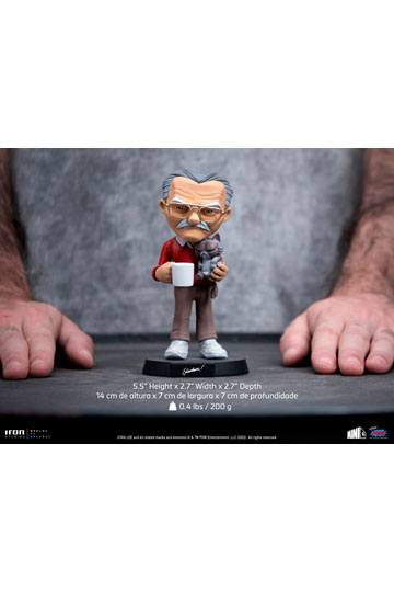 Stan Lee Mini Co. PVC Figure Stan Lee with Grumpy Cat 14 cm