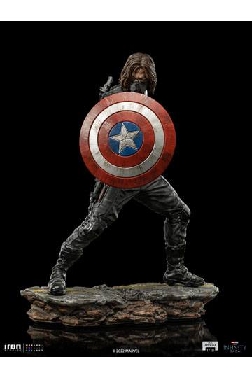 The Infinity Saga BDS Art Scale Statue 1/10 Winter Soldier 20 cm
