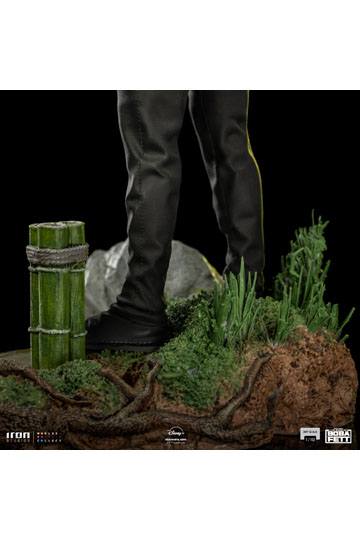 Star Wars Book of Boba Fett Art Scale Statue 1/10 Luke Skywalker & Grogu Training 20 cm