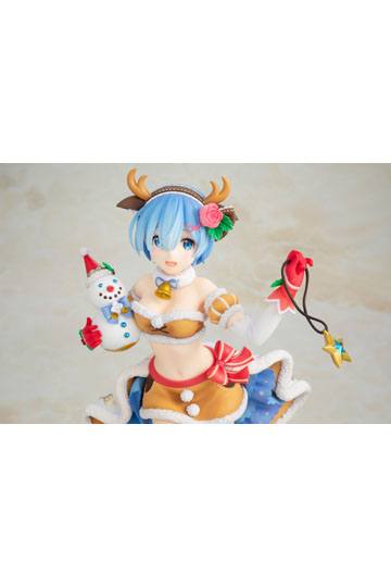 Re:ZERO -Starting Life in Another World- PVC Statue 1/7 Rem Christmas Maid Ver. 24 cm