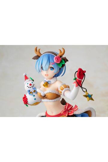 Re:ZERO -Starting Life in Another World- PVC Statue 1/7 Rem Christmas Maid Ver. 24 cm
