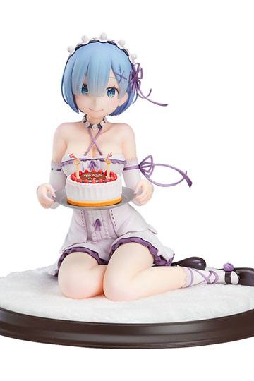 Re:ZERO -Starting Life in Another World- PVC Statue 1/7 Rem Birthday Cake Ver. 13 cm