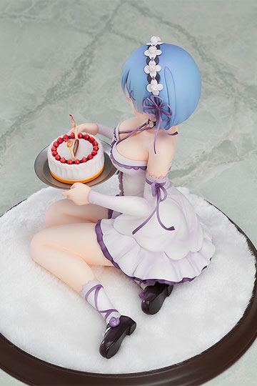 Re:ZERO -Starting Life in Another World- PVC Statue 1/7 Rem Birthday Cake Ver. 13 cm
