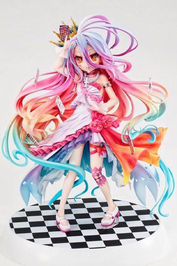 No Game No Life Statue 1/7 Shiro Dress Ver. 24 cm