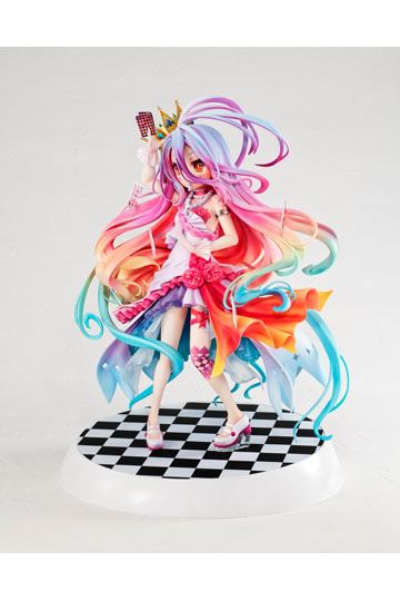 No Game No Life Statue 1/7 Shiro Dress Ver. 24 cm