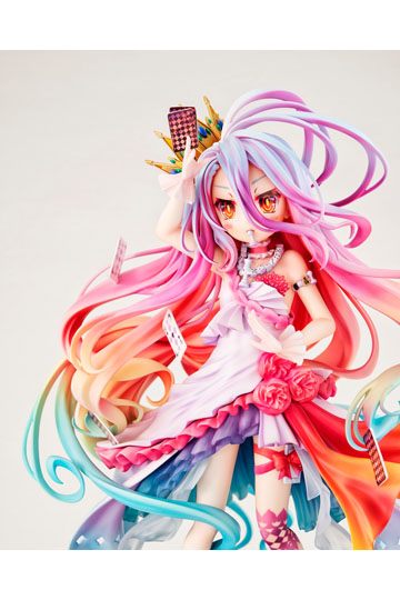 No Game No Life Statue 1/7 Shiro Dress Ver. 24 cm
