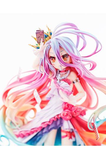 No Game No Life Statue 1/7 Shiro Dress Ver. 24 cm