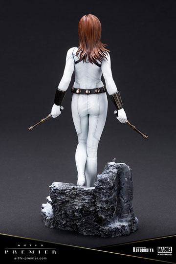 Marvel Universe ARTFX Premier PVC Statue 1/10 Black Widow White Costume Limited Edition 21 cm