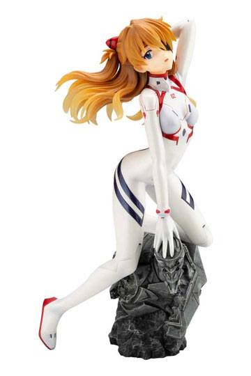 Evangelion 4 PVC Statue 1/6 Asuka Shikinami Langley White Plugsuit Ver. 23 cm