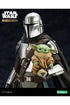 Star Wars The Mandalorian ARTFX Statue 1/10 Mandalorian & Grogu with Beskar Staff 18 cm