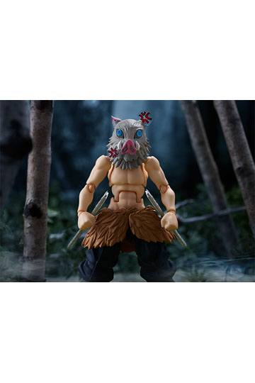 Demon Slayer: Kimetsu no Yaiba Figma Action Figure Inosuke Hashibira DX Edition 14 cm