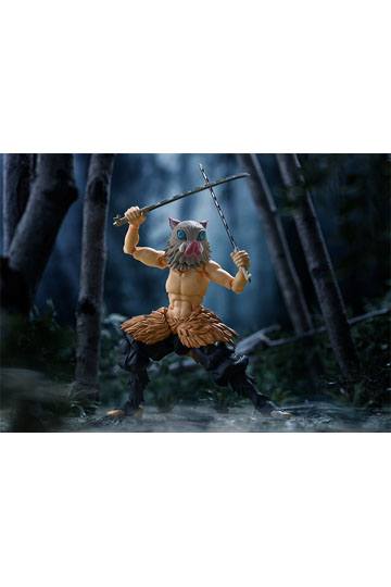 Demon Slayer: Kimetsu no Yaiba Figma Action Figure Inosuke Hashibira DX Edition 14 cm