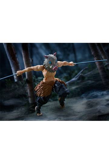 Demon Slayer: Kimetsu no Yaiba Figma Action Figure Inosuke Hashibira DX Edition 14 cm