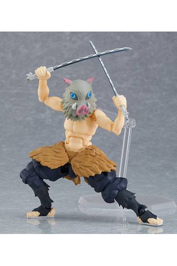Demon Slayer: Kimetsu no Yaiba Figma Action Figure Inosuke Hashibira DX Edition 14 cm