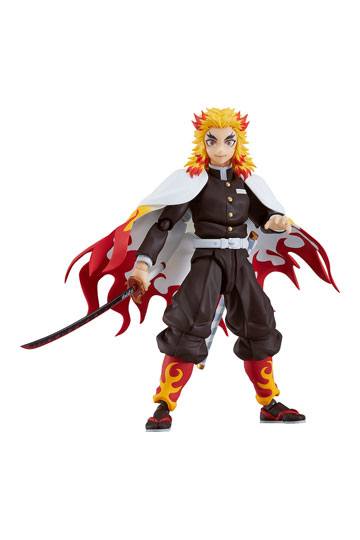 Demon Slayer: Kimetsu no Yaiba Figma Action Figure Kyojuro Rengoku 15 cm