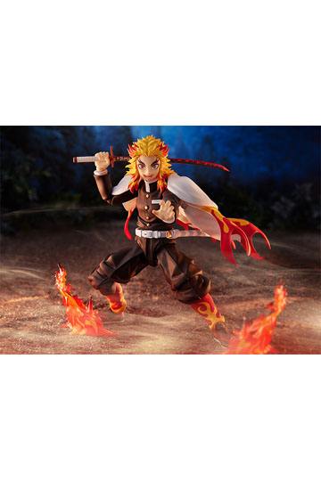 Demon Slayer: Kimetsu no Yaiba Figma Action Figure Kyojuro Rengoku 15 cm
