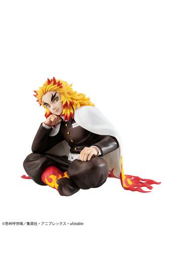 DEMON SLAYER: KIMETSU NO YAIBA G.E.M. PVC Statue Rengoku Palm Size Edition Deluxe 9 cm