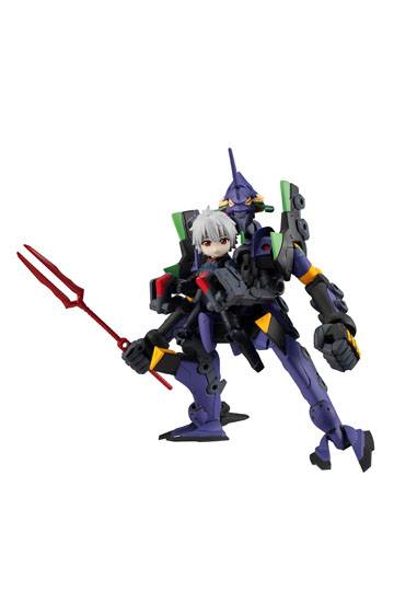Evangelion Desktop Army Figures Shinji Ikari, Kaworu Nagisa & Evangelion 13 8 - 15 cm