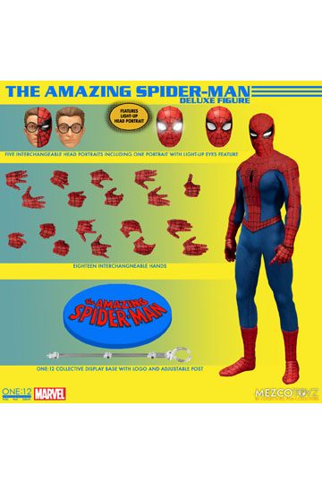 Marvel Universe Action Figure 1/12 The Amazing Spider-Man - Deluxe Edition 16 cm